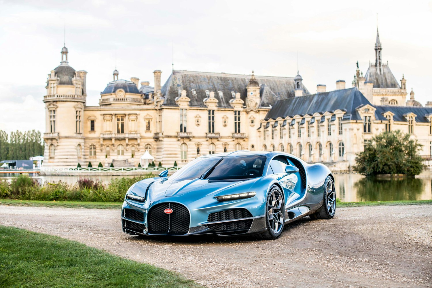 Bugatti Tourbillon — side profile, Atelier Molsheim