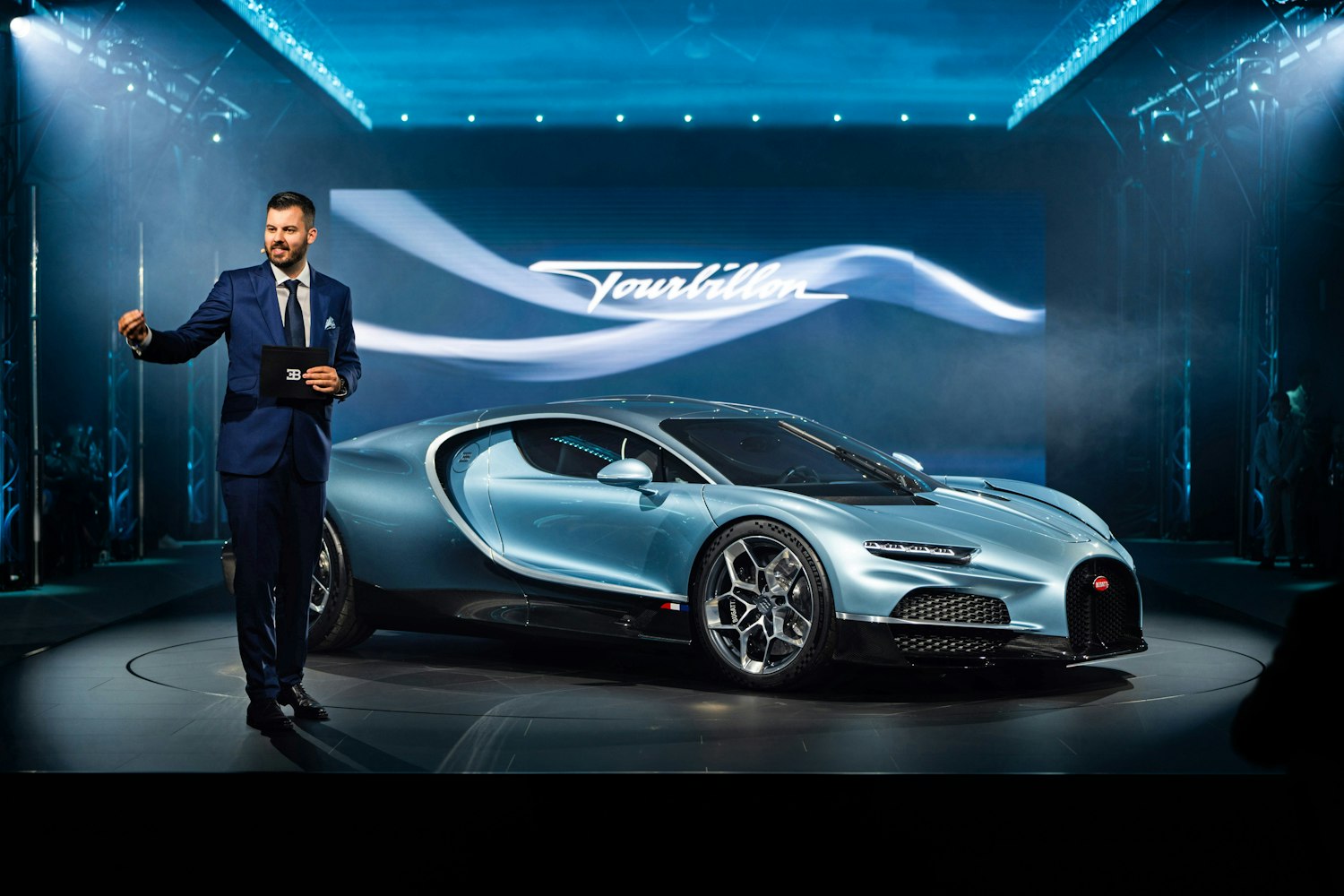 Bugatti Tourbillon — 8.3L V16 naturally aspirated engine