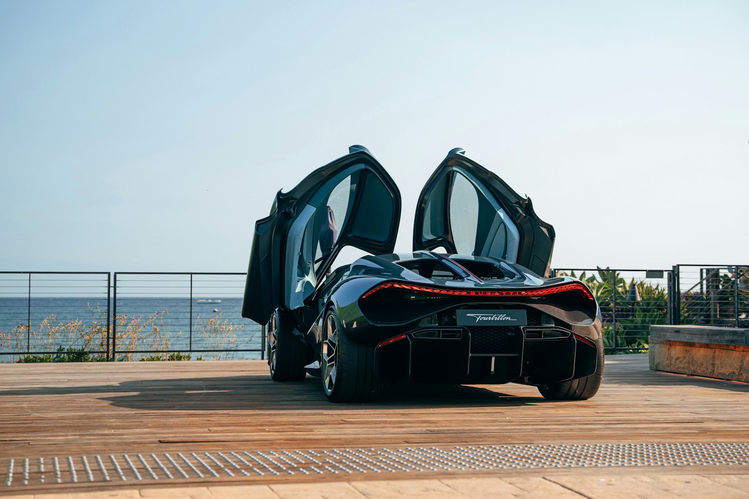 Bugatti Tourbillon — interior, analog instrument cluster