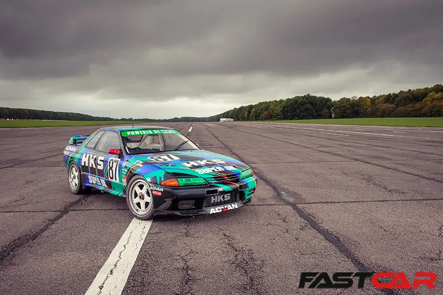 HKS Nissan Skyline GT-R Group A race car — the car that won 29 consecutive races