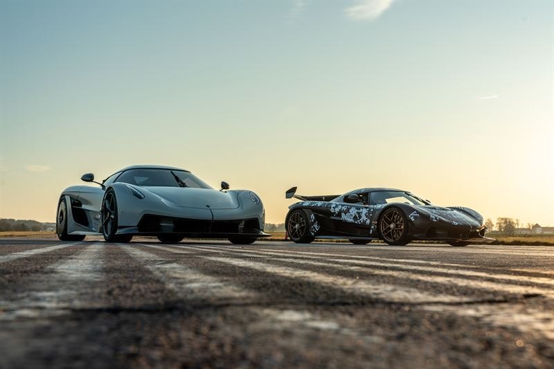Koenigsegg Jesko Attack — rear wing, downforce configuration