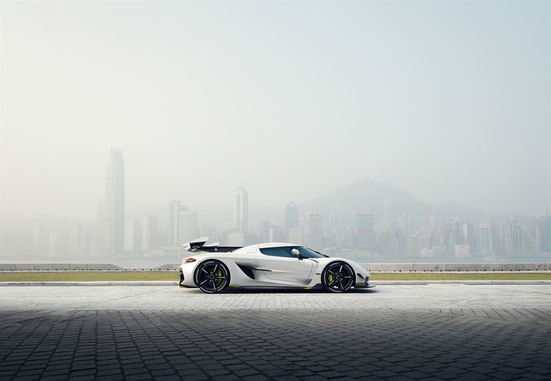 Koenigsegg Jesko — engine detail