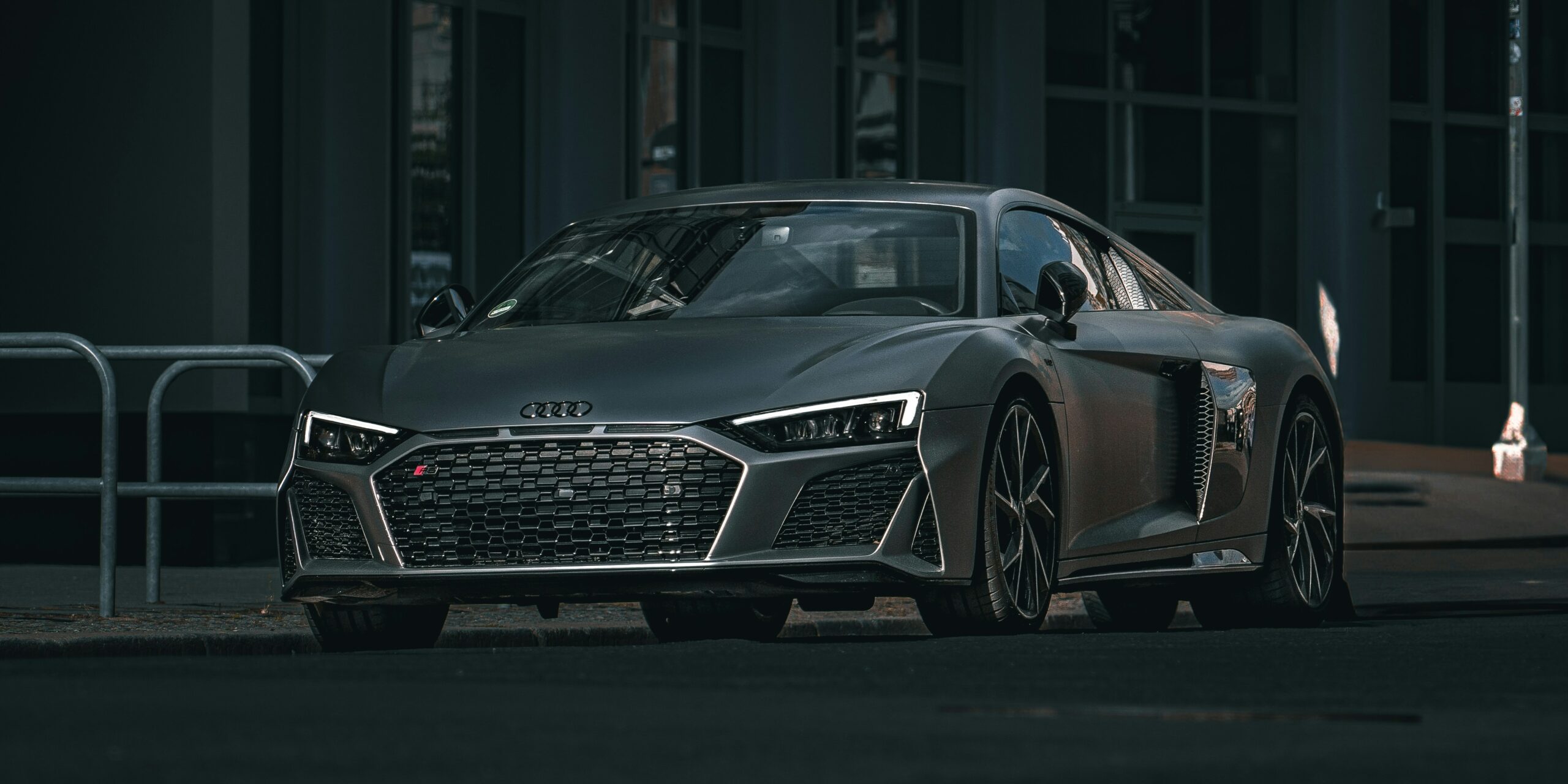 Audi R8 V10 naturally aspirated engine supercar